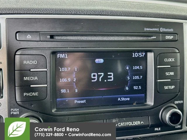 Used 2018 Black Cherry Kia LX image 17