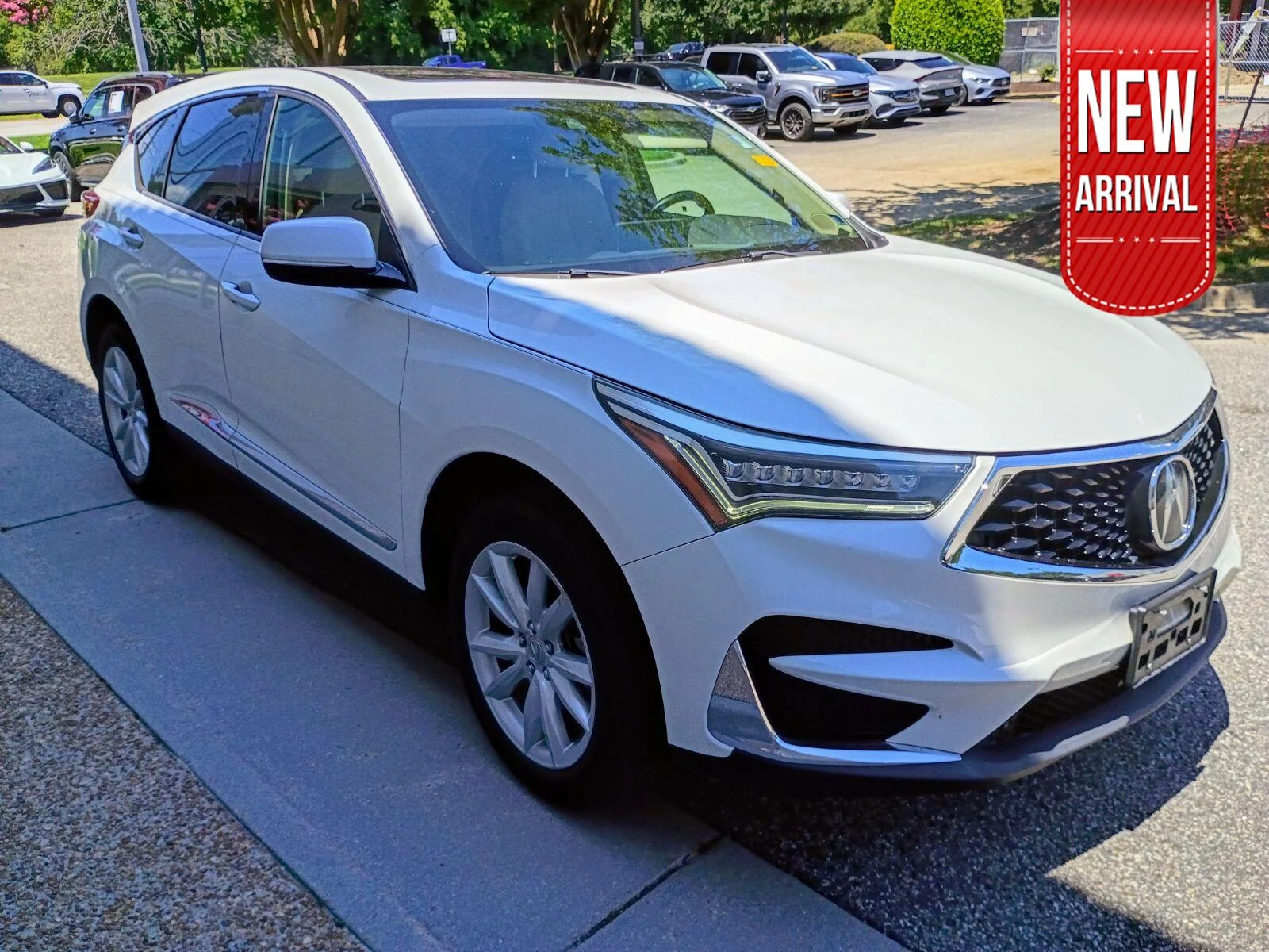 Used 2020 Platinum White Pearl Acura BASE image 1