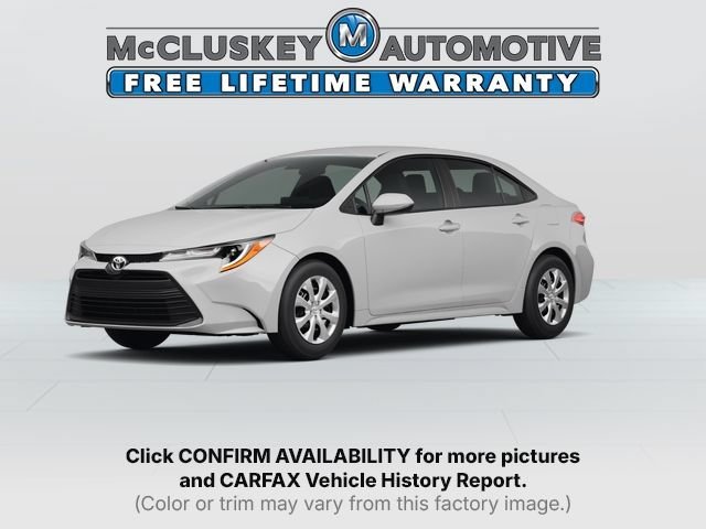 Used 2025 Classic Silver Metallic Toyota LE image 1