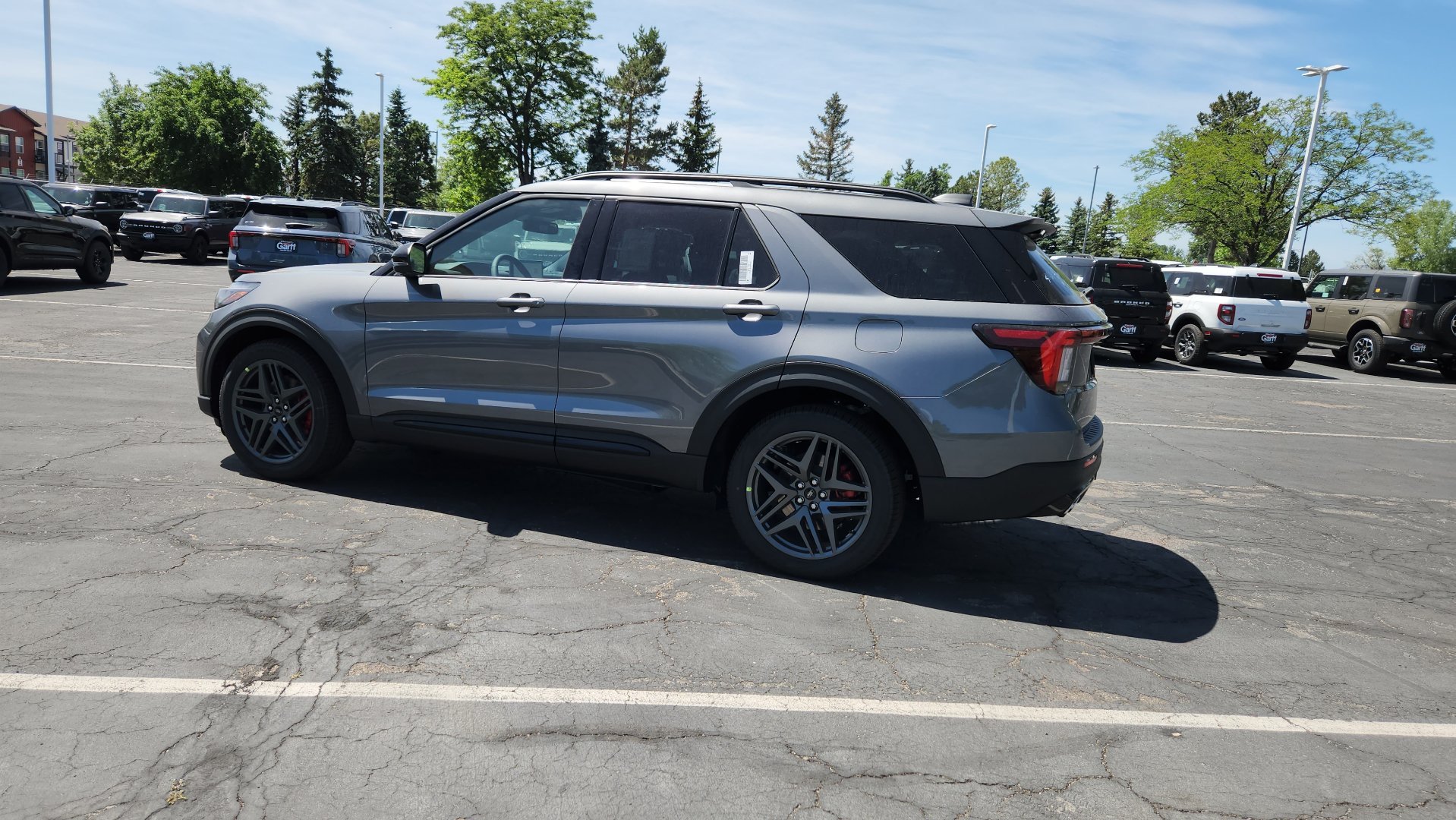 New 2026 Carbonized Gray Metallic Ford ST image 4