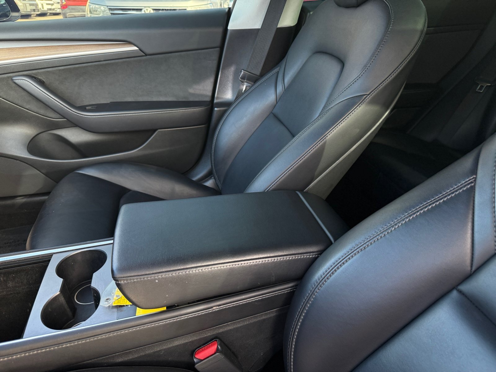 Used 2022 Solid Black Tesla Base image 14