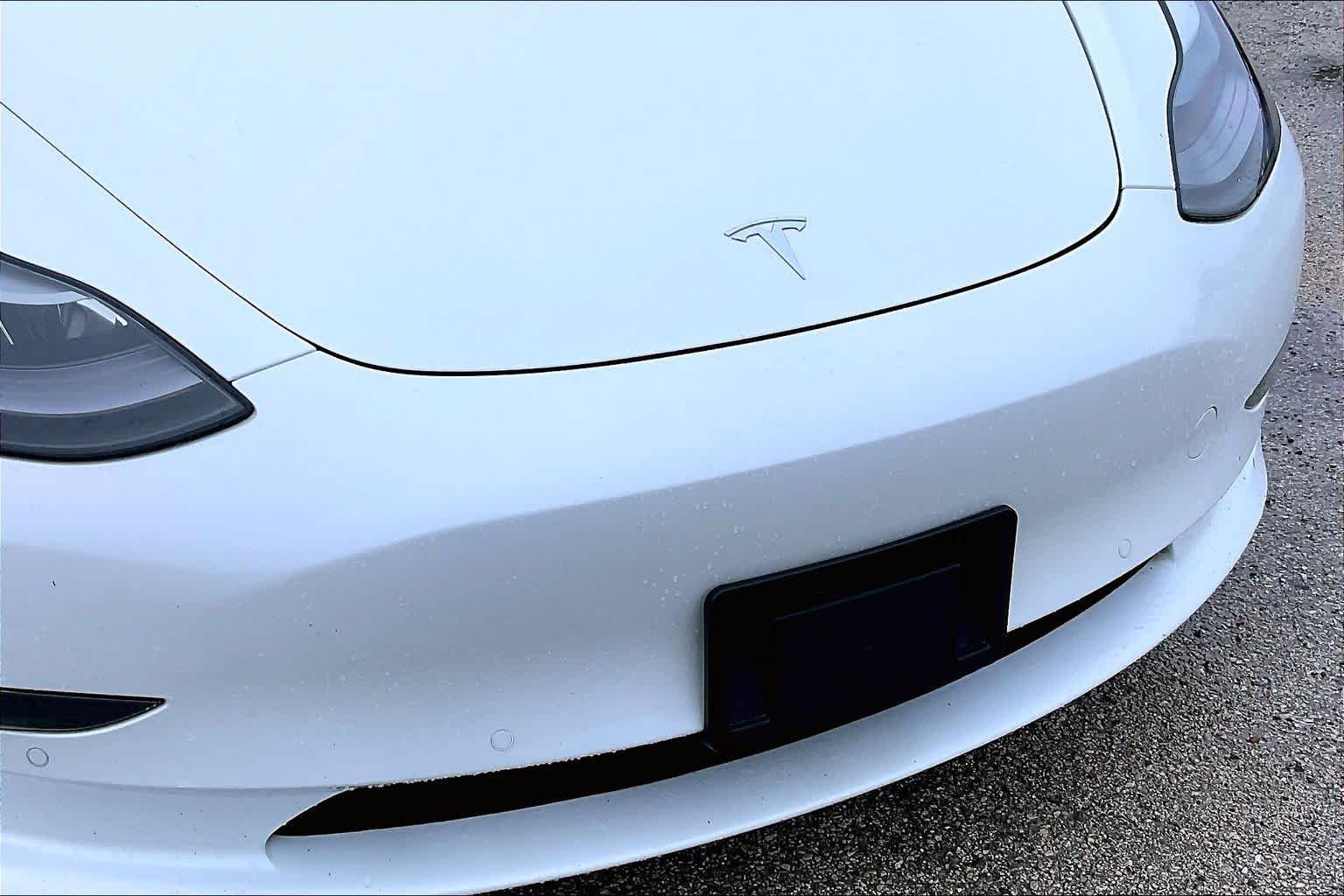 Used 2021 Pearl White Multi-Coat Tesla Long Range image 28