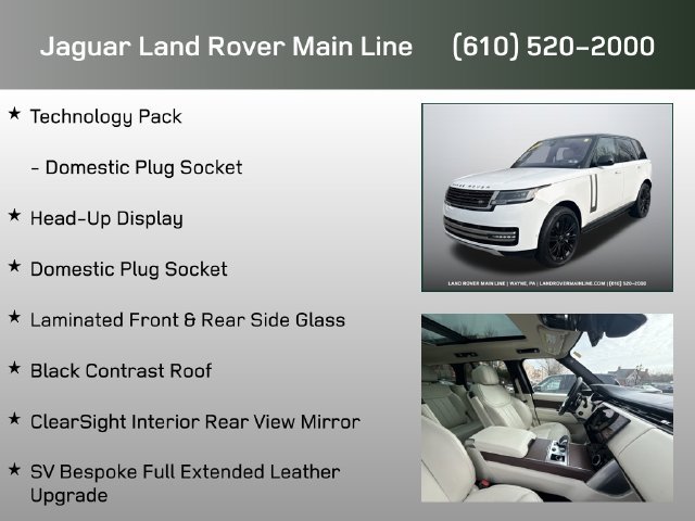 Certified Used 2023 Fuji White Land Rover SE image 21
