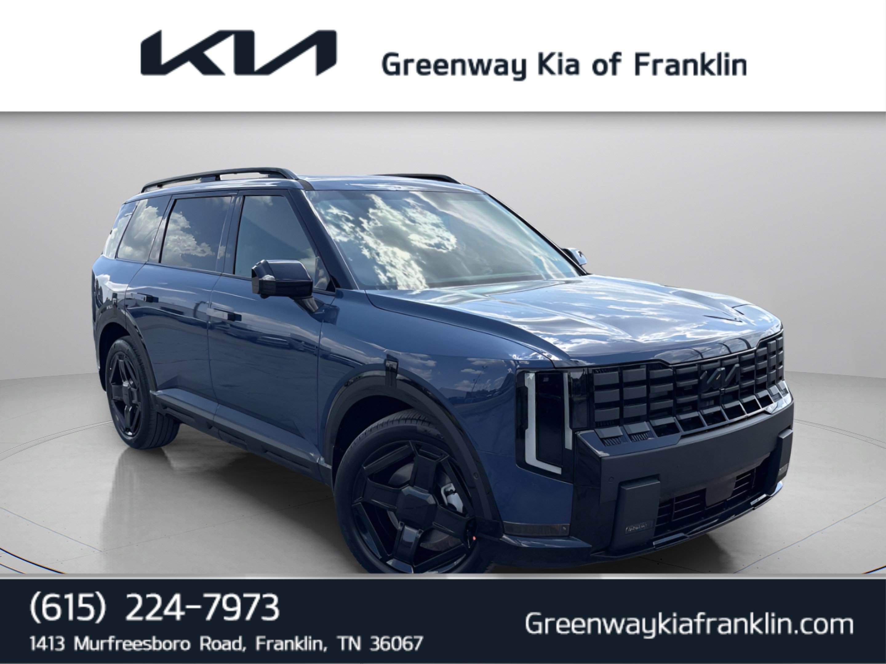 New 2027 Midnight Lake Blue Kia X-Line SX image 1