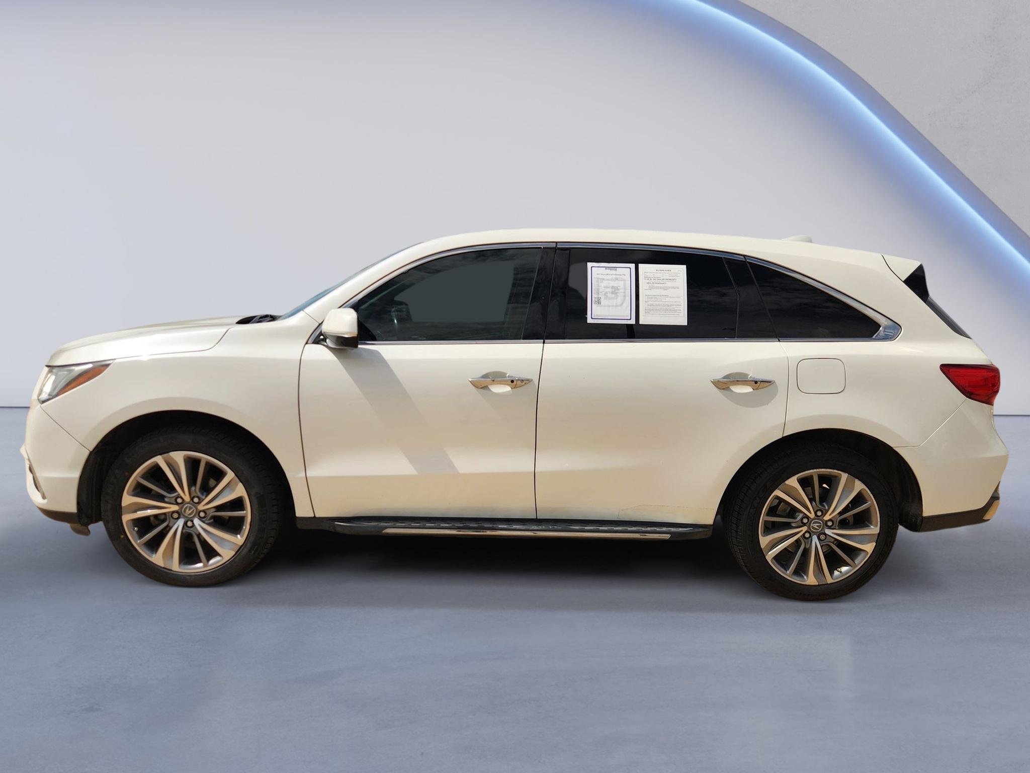 Used 2017 White Diamond Pearl Acura w/Technology Pkg image 5