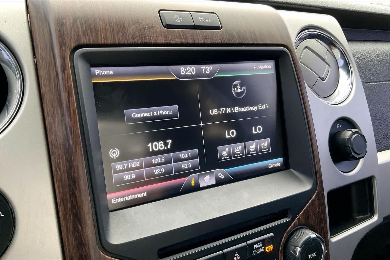 Used 2014 Tuxedo Black Metallic Ford Lariat image 35