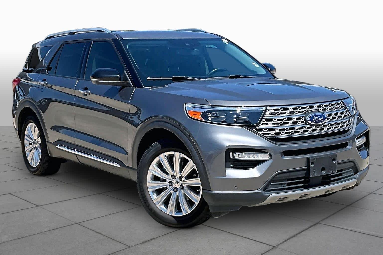 Used 2021 Carbonized Gray Ford Limited image 2