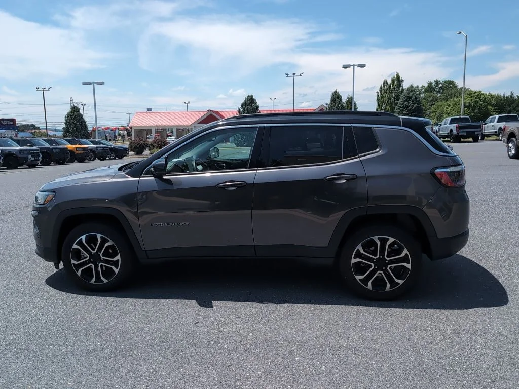 Certified Used 2022 Gray Jeep Limited image 8