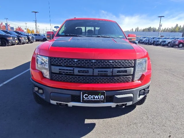 Used 2012 Race Red Ford SVT Raptor image 2