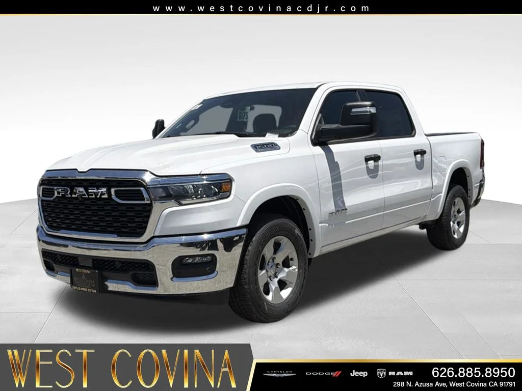 New 2026 Bright White Clear-Coat Exterior Paint RAM Big Horn/Lone Star image 1