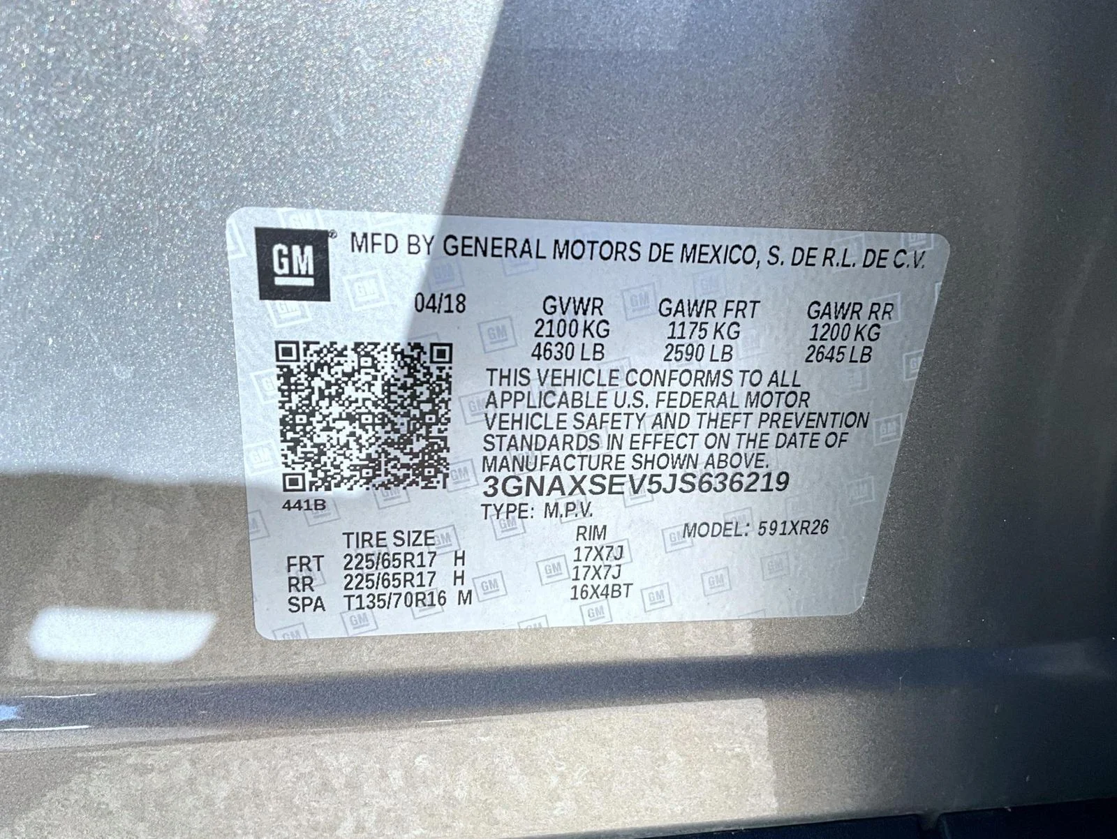 Used 2018 Gray Chevrolet LT image 27
