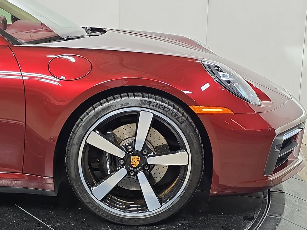 Certified Used 2021 Red Porsche Targa 4S Heritage Design Edition image 11