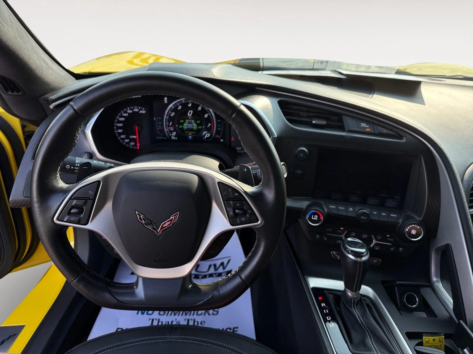 Used 2016 Corvette Racing Yellow Tintcoat Chevrolet Z51 3LT image 13