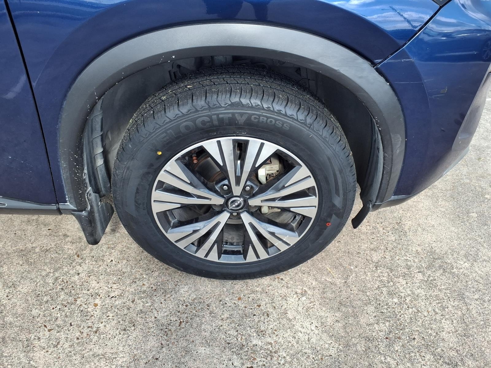 2022 Nissan Rogue SV Blue at Robbins Nissan