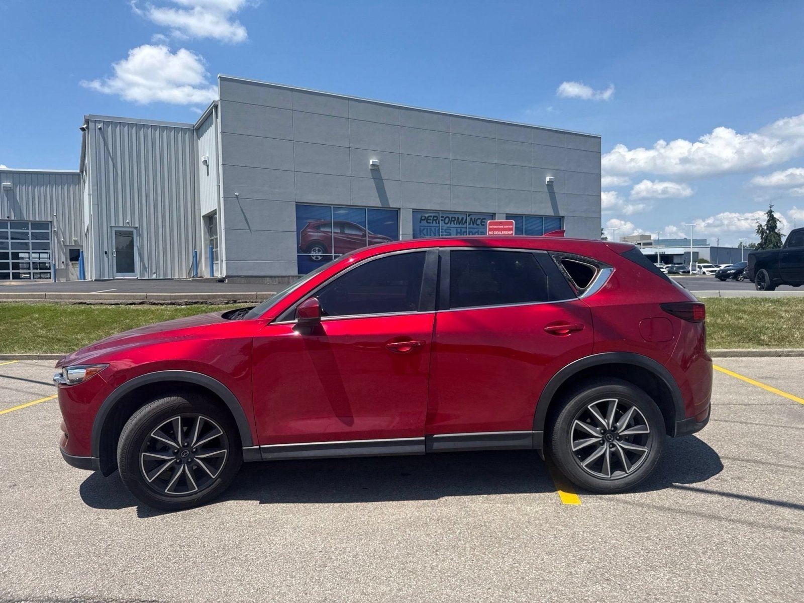 Used 2018 Soul Red Crystal Metallic Mazda Touring image 2