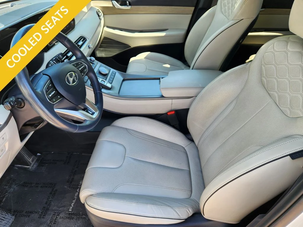Used 2021 White Hyundai Limited image 8