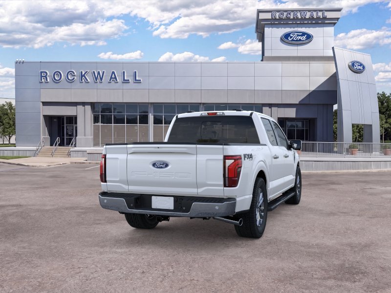 New 2026 Star White Metallic Tri-Coat Ford Lariat® image 8