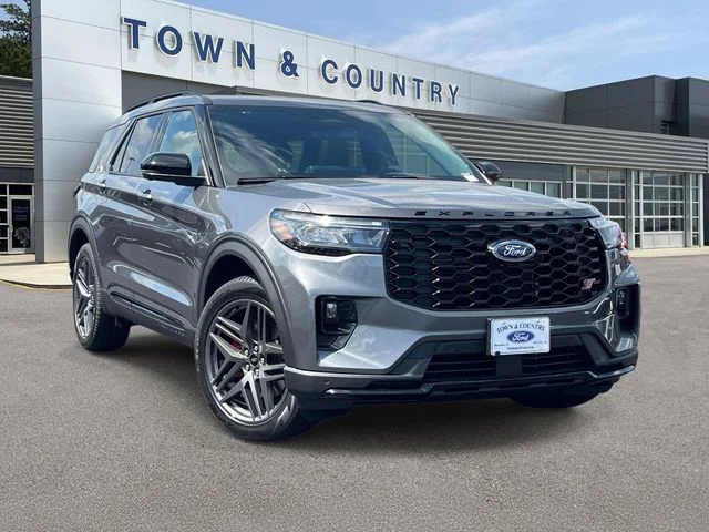 New 2026 Carbonized Gray Metallic Ford ST image 1