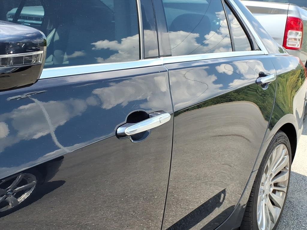 Used 2016 Dark Adriatic Blue Metallic Cadillac Luxury Collection AWD image 5