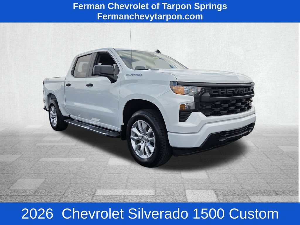 New 2026 Summit White Chevrolet Custom image 1