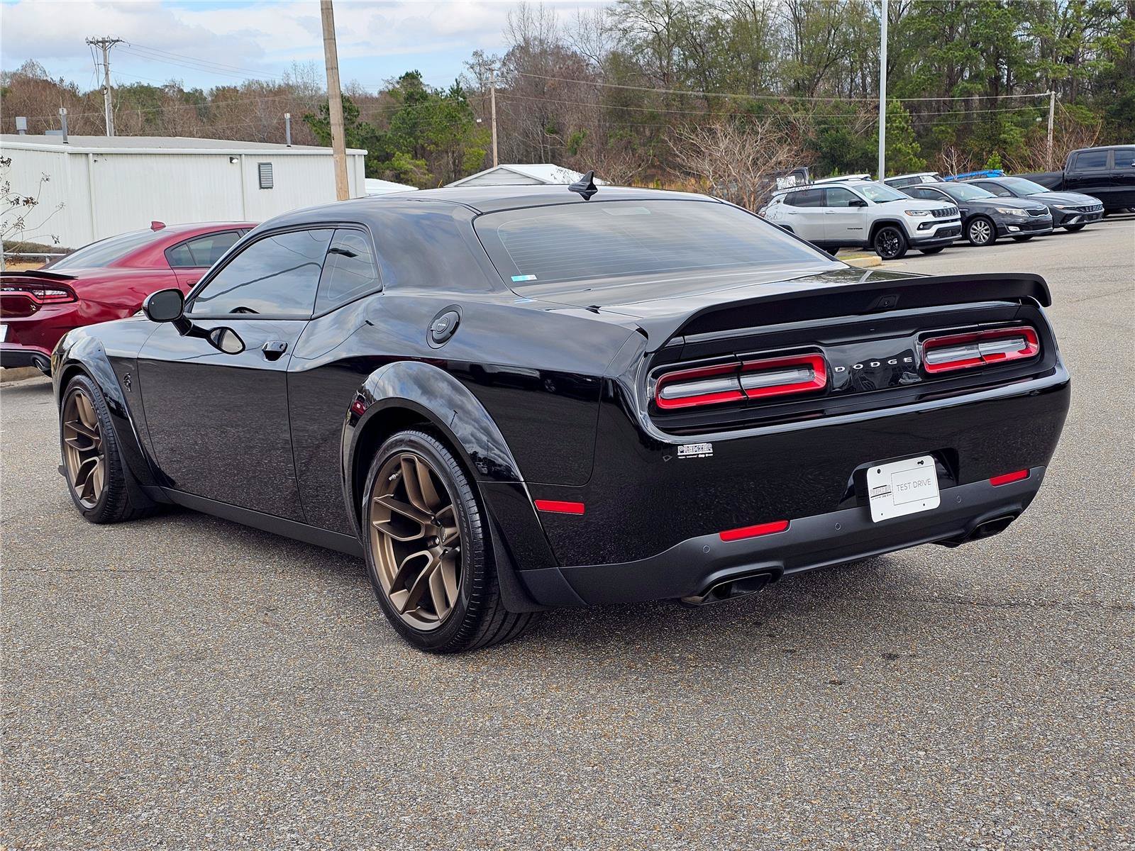 Used 2023 Pitch Black Clearcoat Dodge SRT Hellcat Widebody Jailbreak image 11