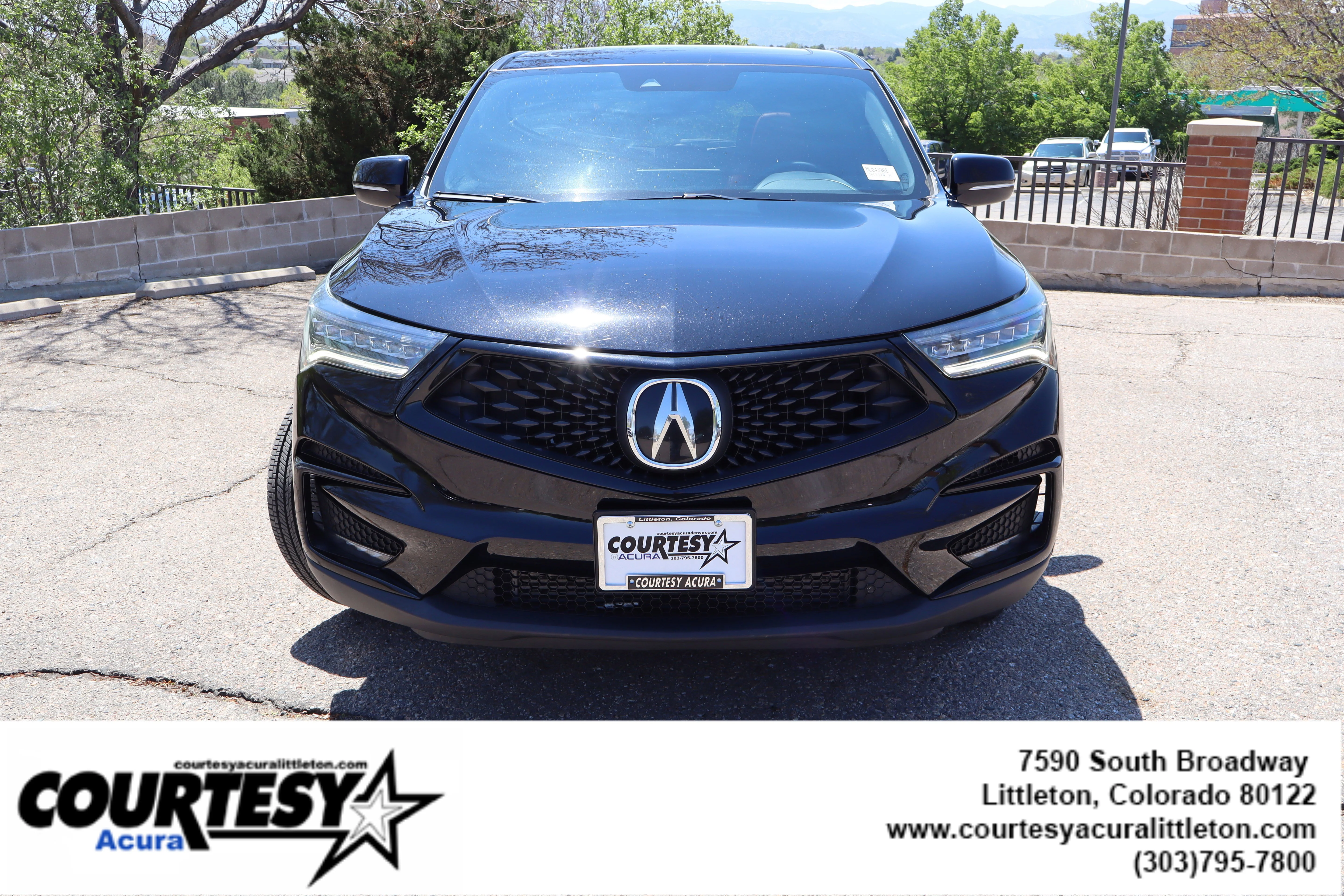 Used 2021 Majestic Black Pearl Acura SH-AWD A-Spec image 2