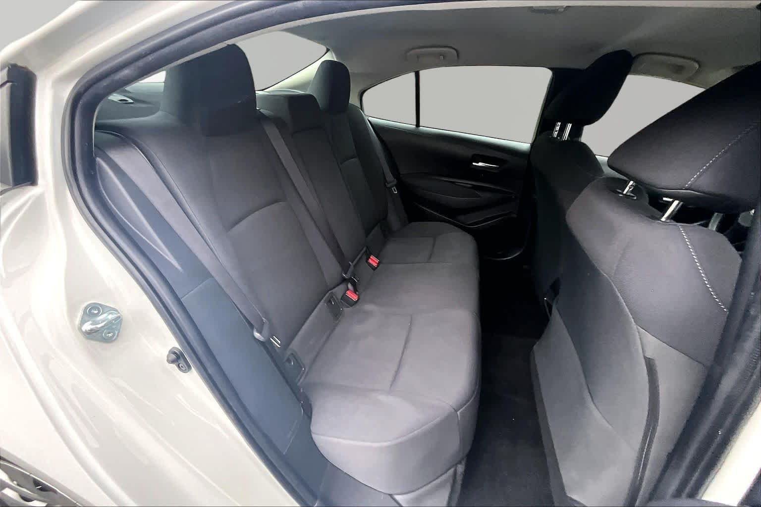 Used 2021 Super White Toyota LE image 20