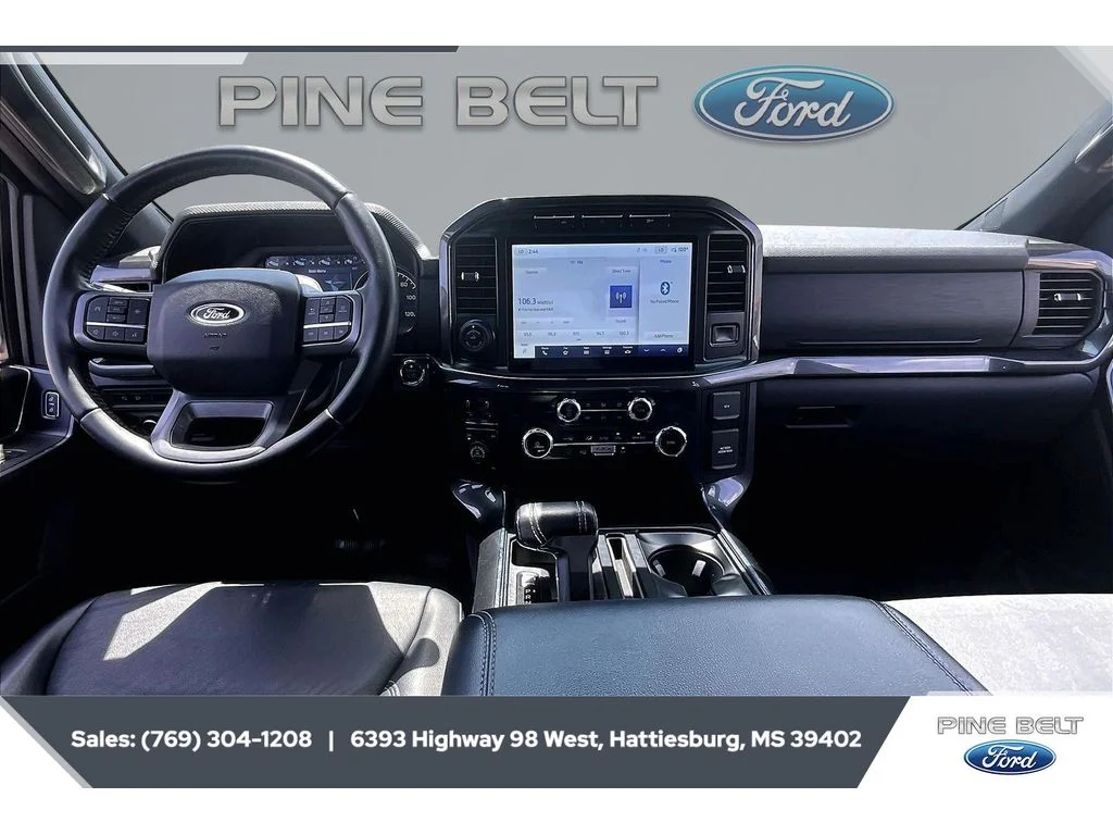 Used 2022 Rapid Red Metallic Tinted Clearcoat Ford XLT image 14