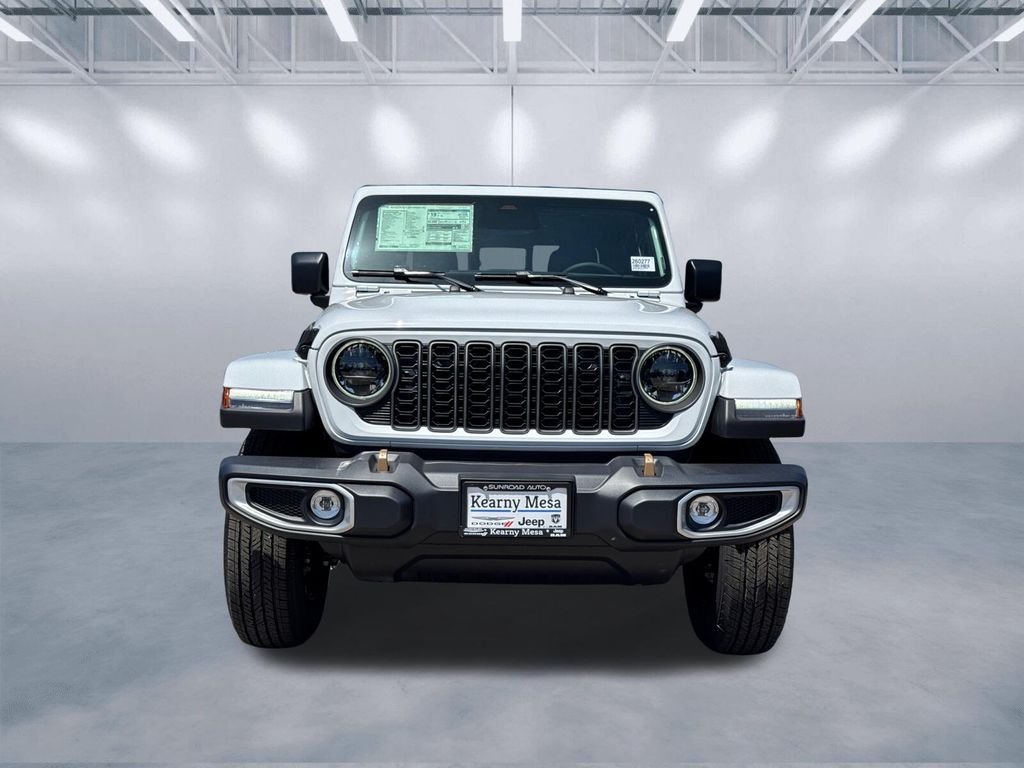New 2026 Bright White Clear-Coat Exterior Paint Jeep 85th Anniversary Edition image 2