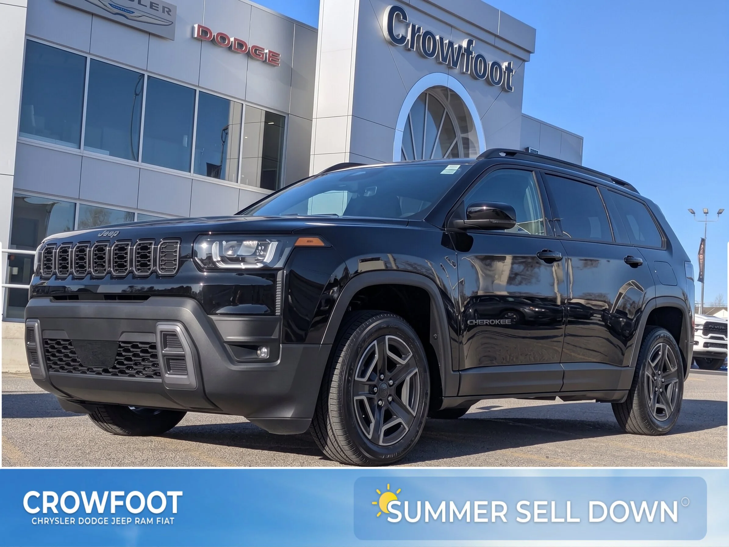 New 2026 Black Jeep Laredo - - Pkg 23F  - Mopar Protect Pkg  - Compact Spare  - 1.6L Turbo Hybrid  & More image 1