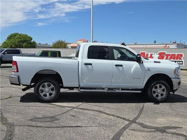 Used 2024 White RAM Big Horn 4x4 Crew Cab 6.3 ft. box 149 in. WB image 6