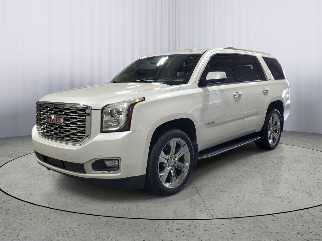Used 2016 White Frost Tricoat GMC SLT image 3