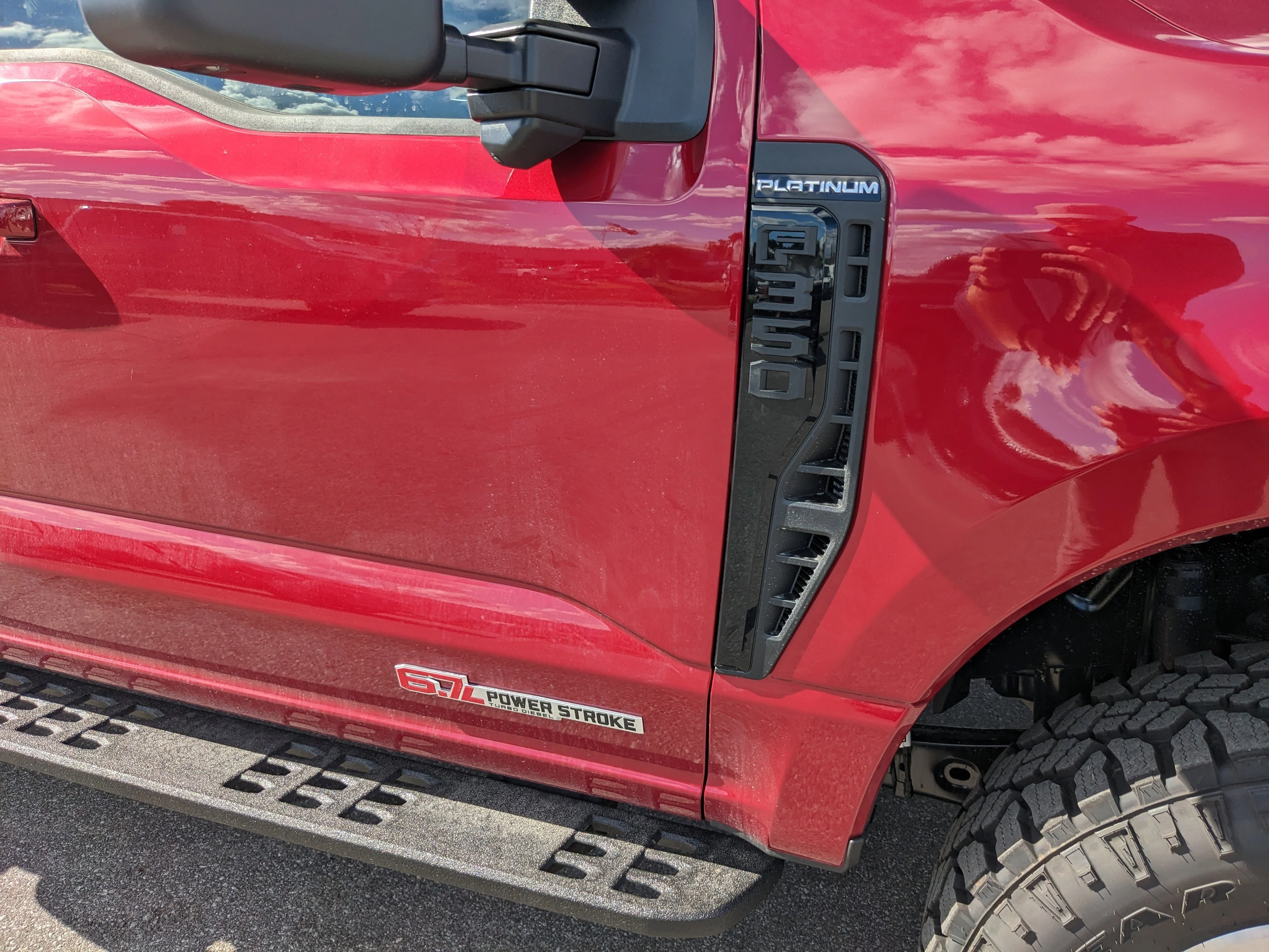 New 2026 Ruby Red Metallic Tinted Clearcoat Ford F-350® Platinum® image 22