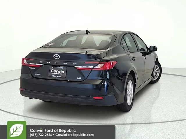 Used 2026 Midnight Black Metallic Toyota LE image 5