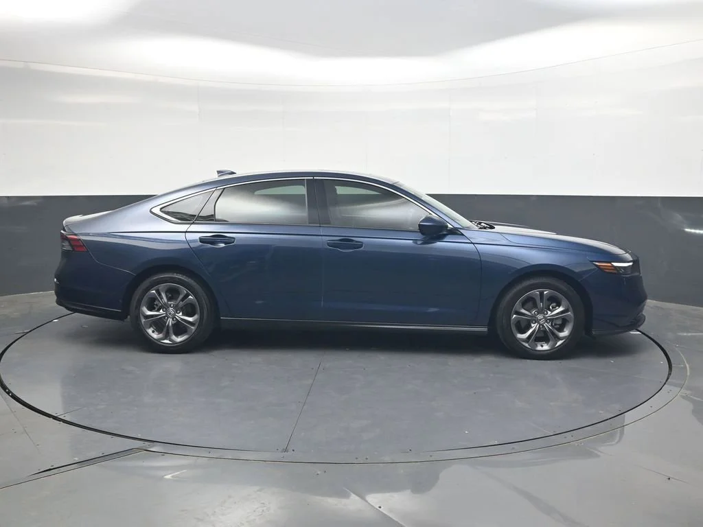 Certified Used 2024 Canyon River Blue Metallic Honda EX image 3
