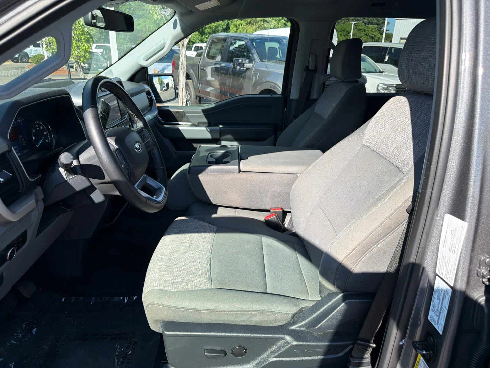 Used 2023 Carbonized Gray Metallic Ford XLT image 21