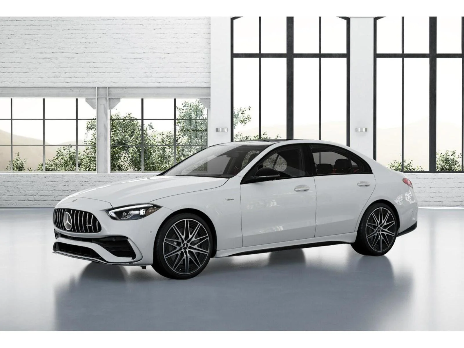 New 2026 POLAR WHITE Mercedes-Benz AMG® C 43 image 39