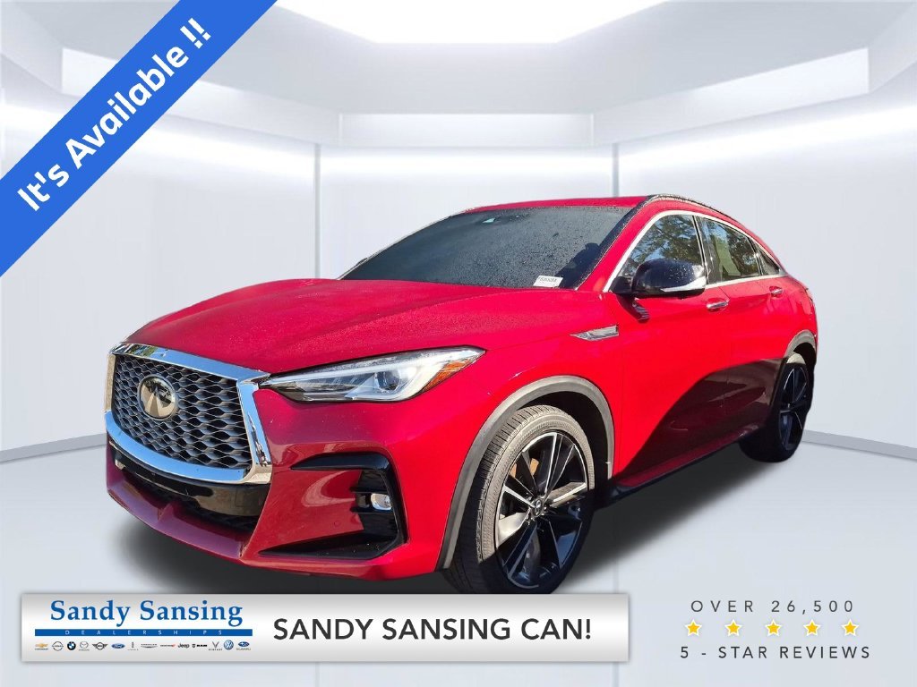 Used 2022 Red INFINITI ESSENTIAL image 1