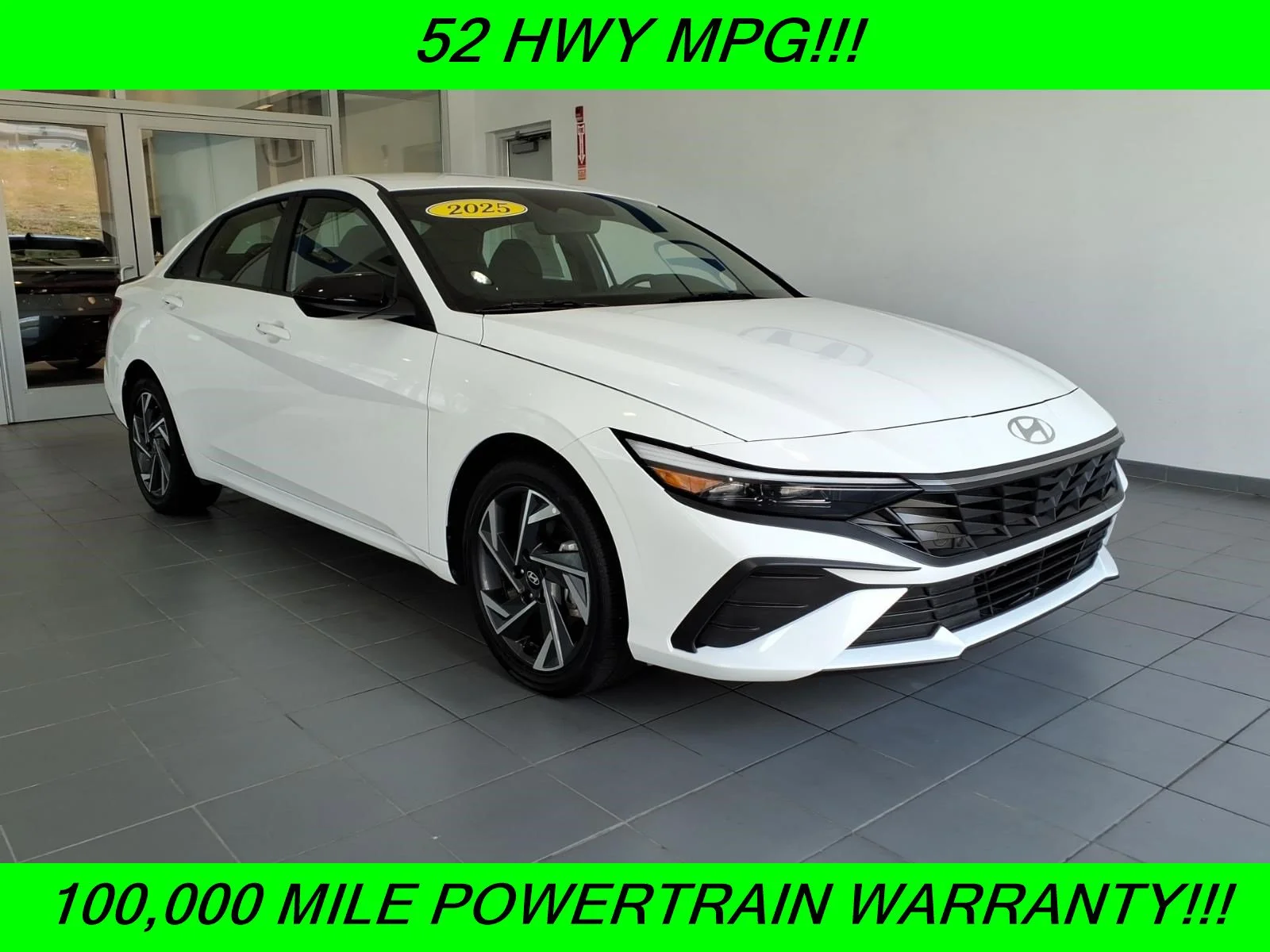 Certified Used 2025 Serenity White Hyundai SEL Sport image 1