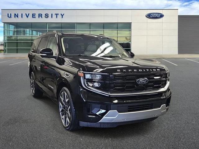 Used 2025 Black Ford Platinum image 1
