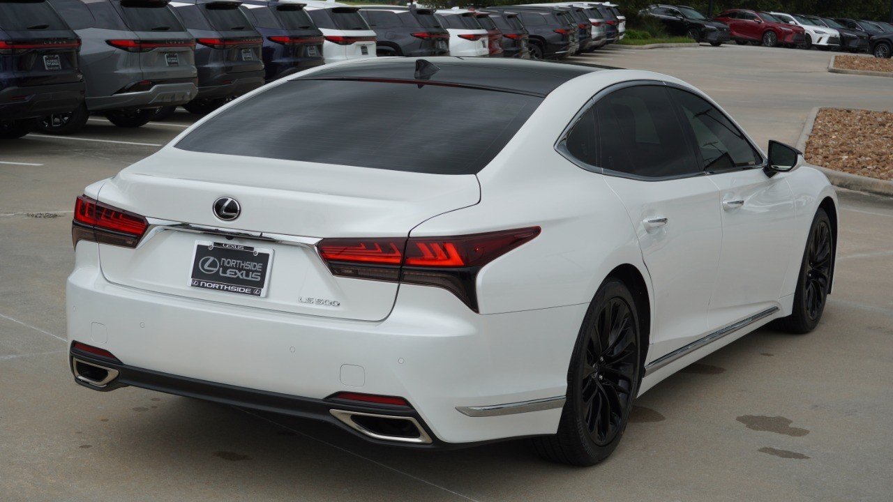 Certified Used 2023 EMINENT WHITE PEARL Lexus LS 500 image 6