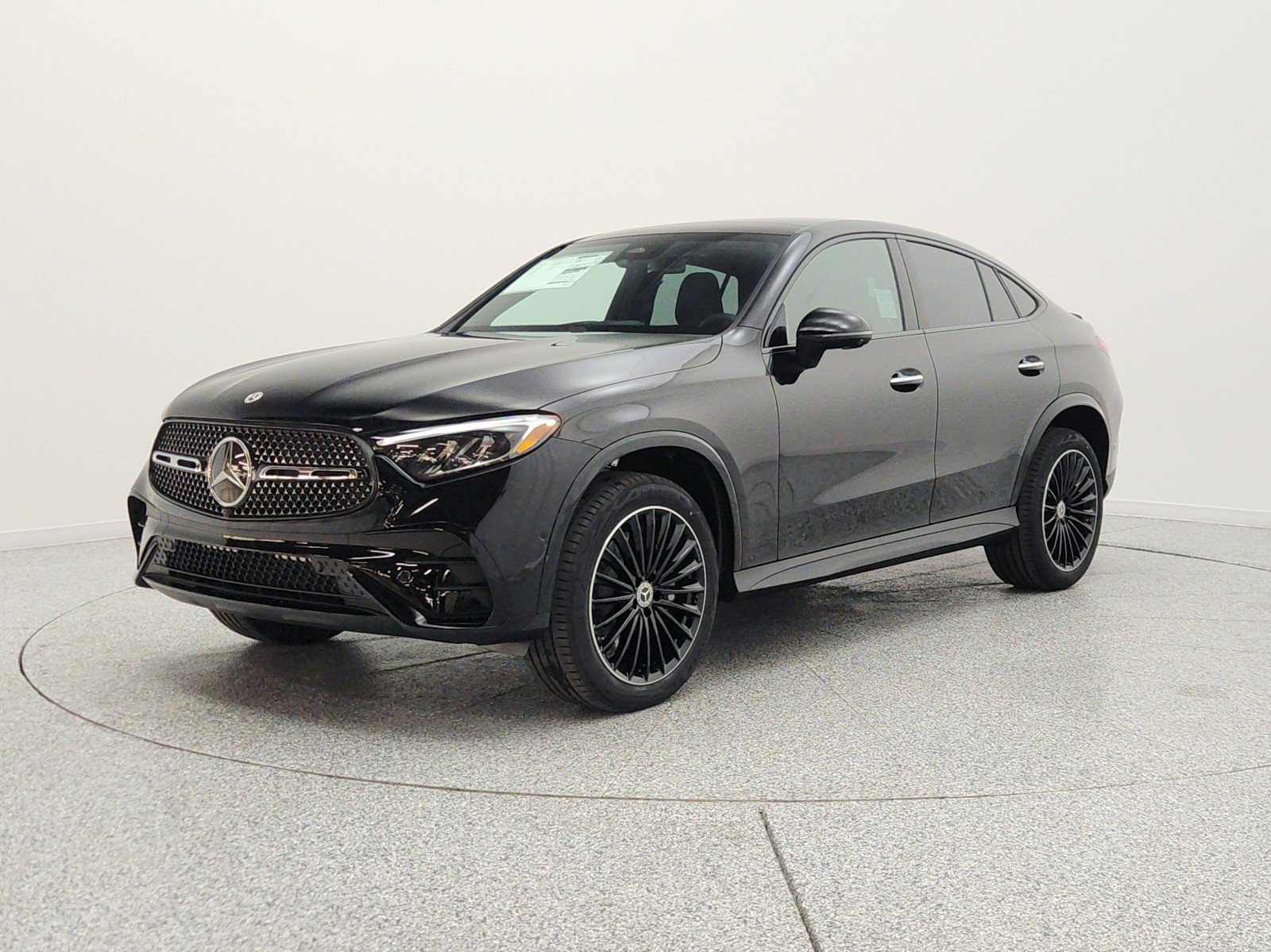 New 2026 Black Mercedes-Benz GLC 300 4MATIC® Coupe image 1