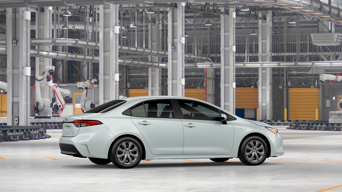 New 2026 Wind Chill Pearl Toyota Hybrid LE image 11