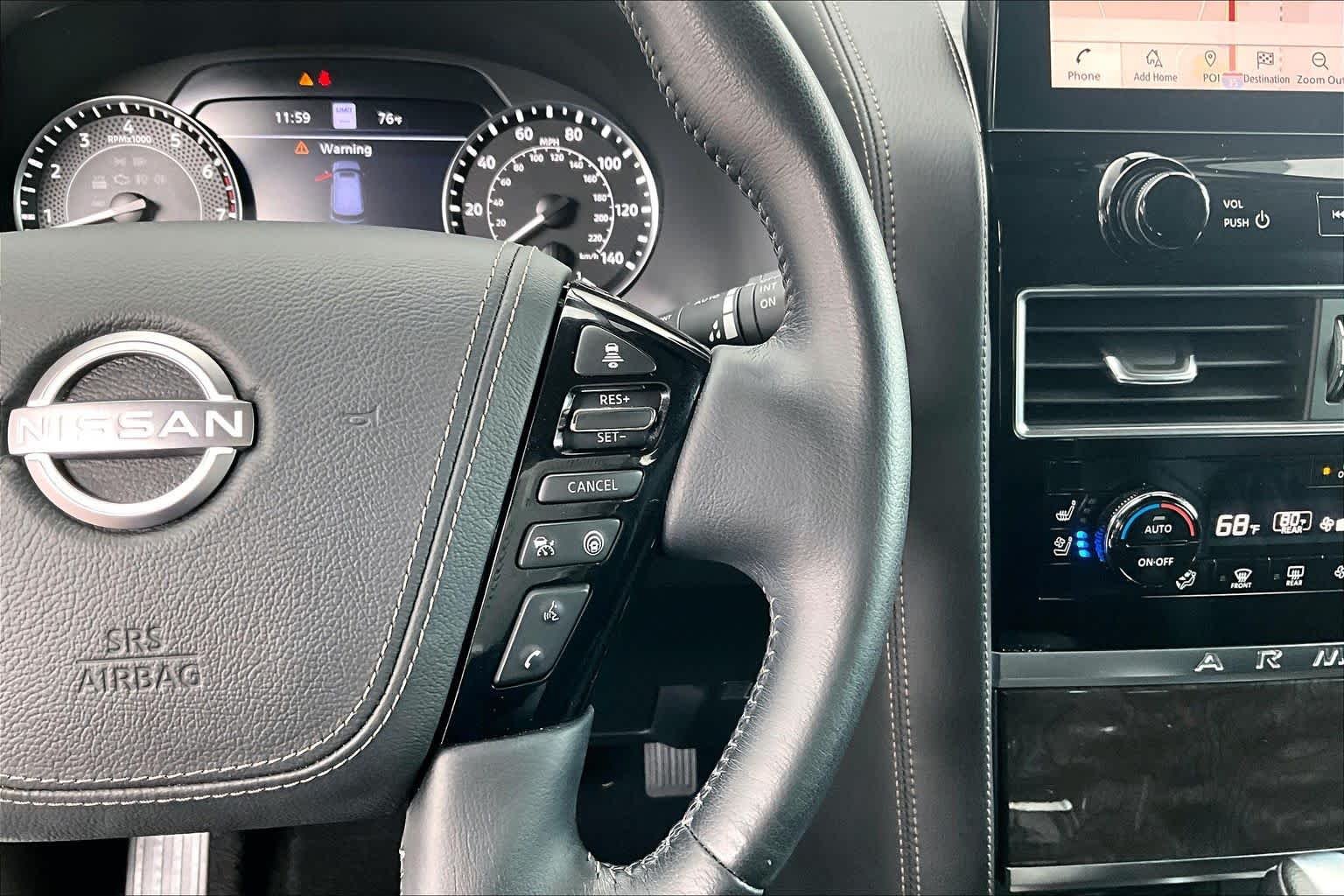 Used 2023 Aspen White Tricoat Nissan Platinum image 25