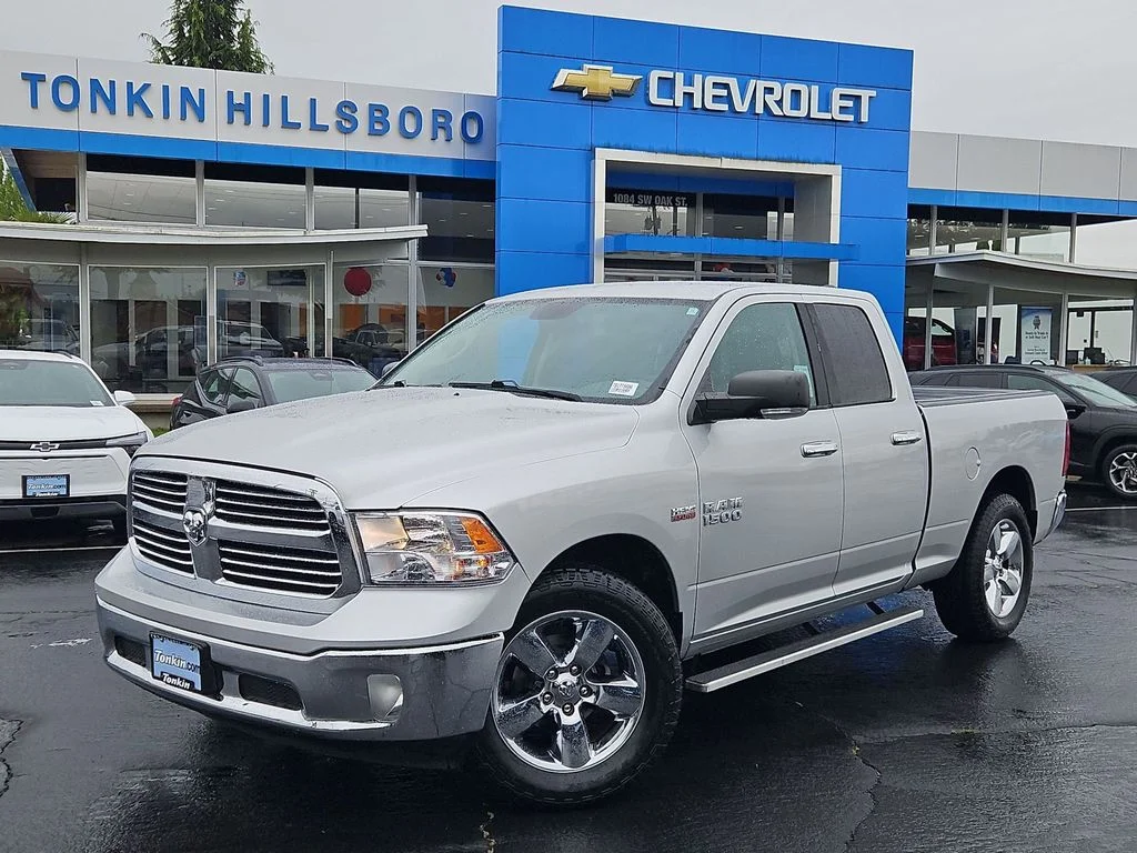 Used 2016 Bright Silver Clearcoat Metallic Ram Big Horn image 2