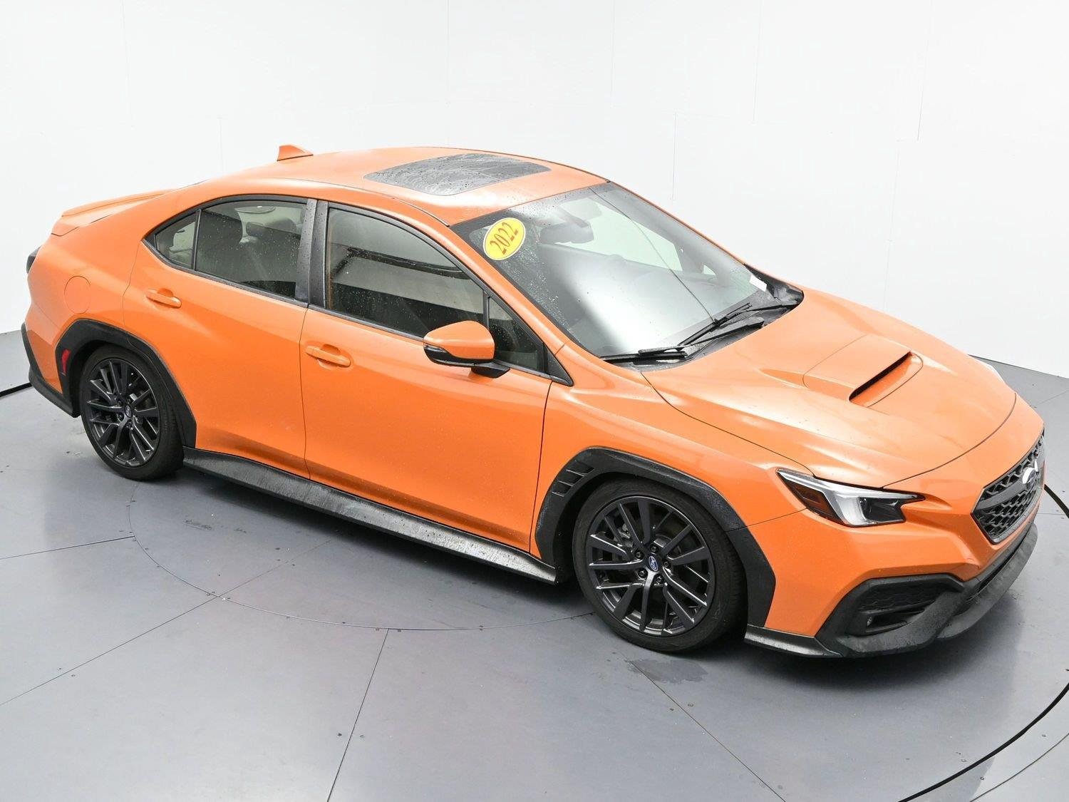 Used 2022 Solar Orange Pearl Subaru Limited image 34
