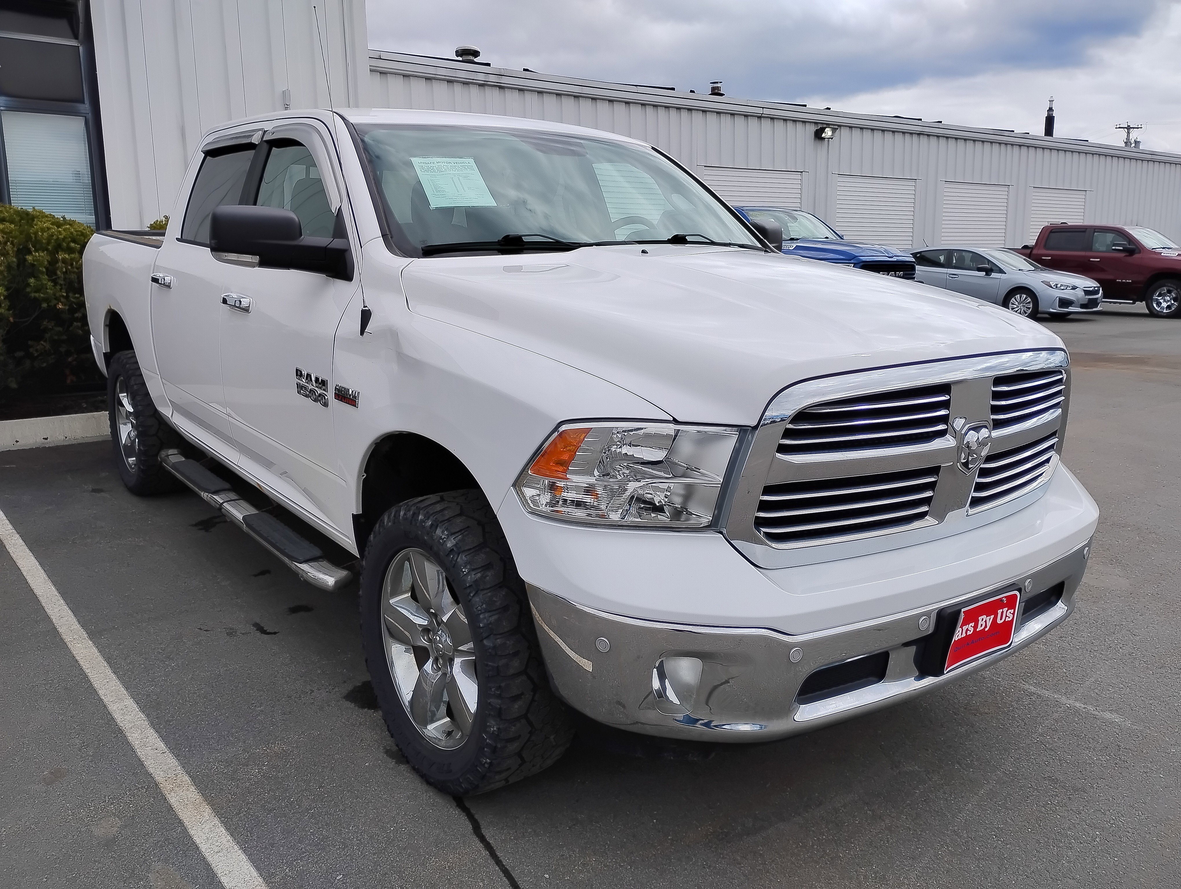 Used 2018 Bright White Clearcoat Ram Big Horn image 3