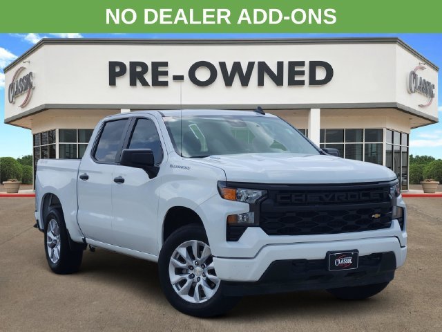 Summit White 2024 Chevrolet Silverado 1500 Pickup Truck Four-Wheel Drive 8-Speed Automatic