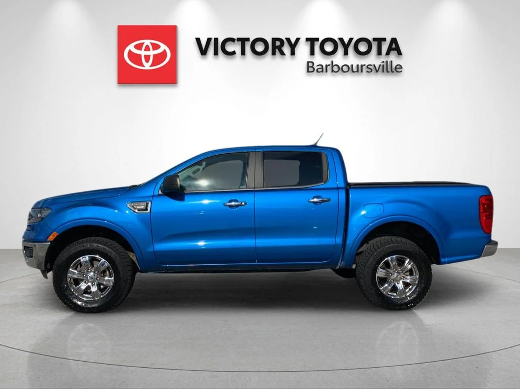 Used 2021 Blue Ford XLT image 2