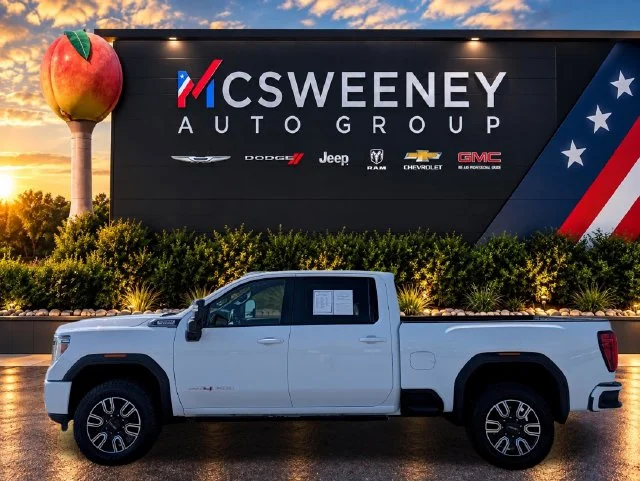 Used 2022 White GMC AT4 image 2